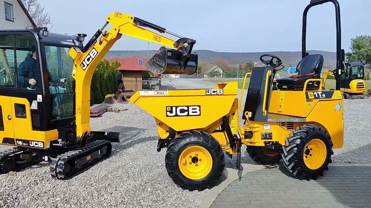 Prezentacja JCB 16C-1 238H GOODBER