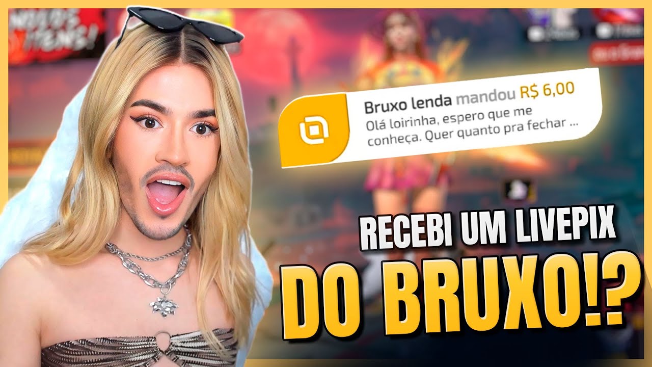 BRUXO ME MANDOU R$30.000!? 😯 | Free Fire - Andy Ferreira