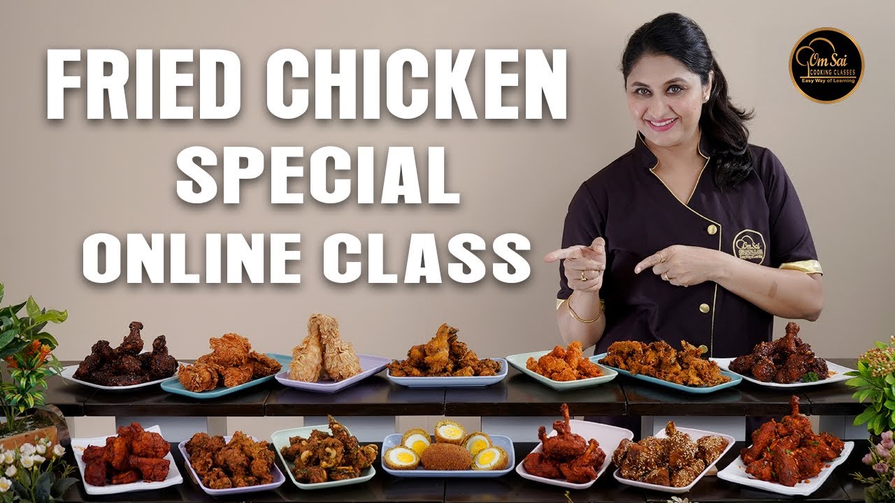 Fried Chicken Special Online Class | To Buy ☎️ 8551 8551 04 ☎️ 8551 8551 03 | Om Sai Cooking Class