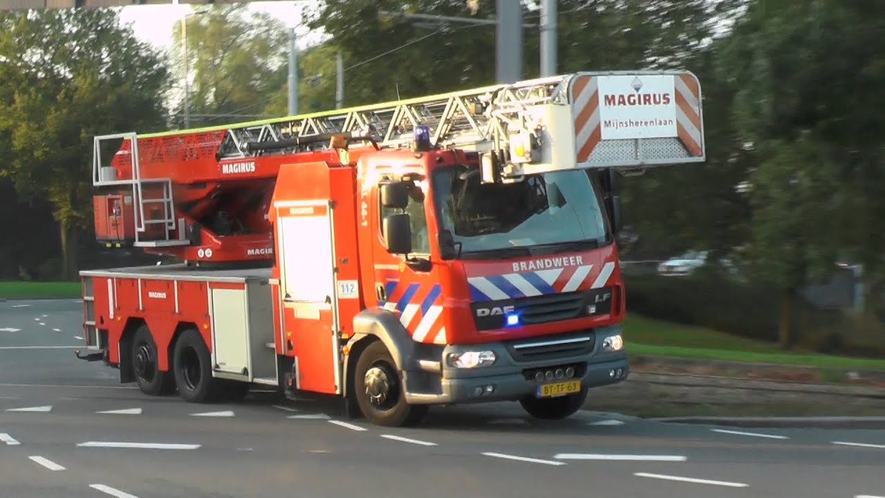 PRIO 1 TS23-1 AL44-1 TS43-2 naar gebouwbrand in Rotterdam