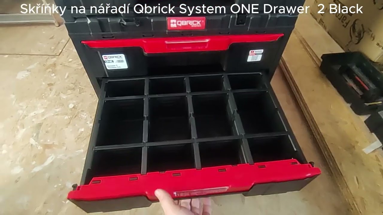 Skříňka na nářadí Qbrick System ONE Drawer