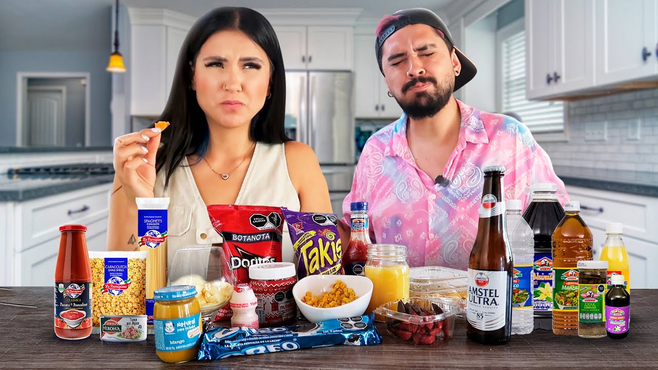 PROBANDO LAS COMBINACIONES DE COMIDA MÁS RARAS DE INTERNET