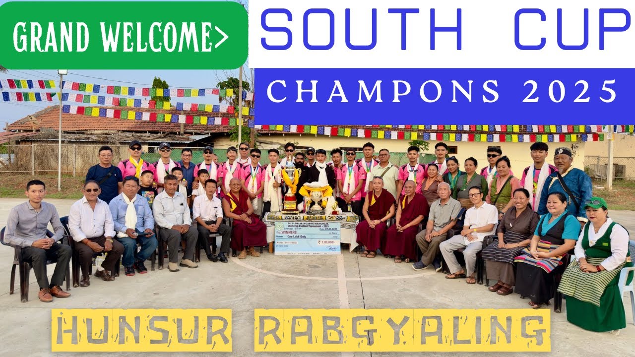 Hunsur Rabgayling Grand Welcome & Victory Rally! Felicitation Ceremony Honoring the Champions!