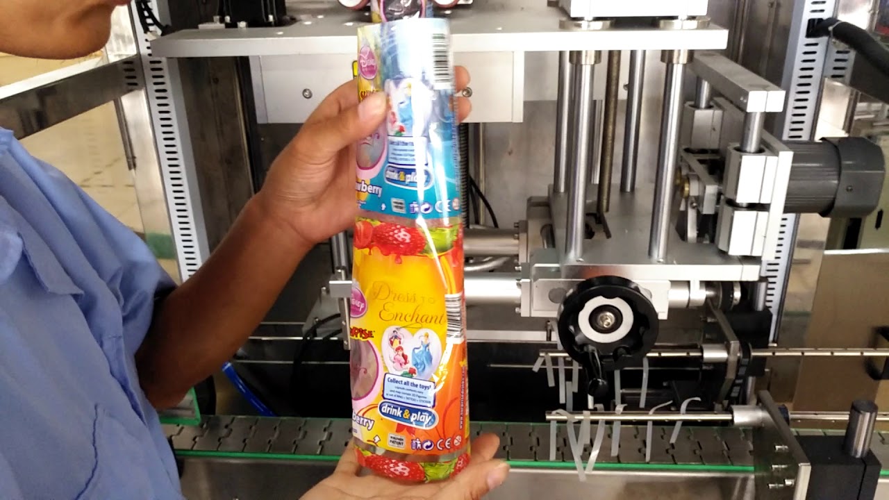 How to operate sleeve label applicator machine tutorial