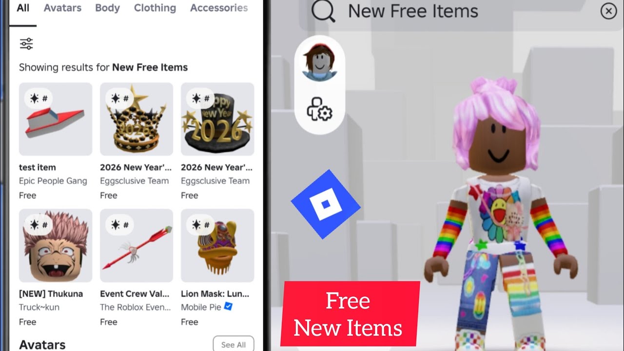 How To Get Free New Items On Roblox (2026)