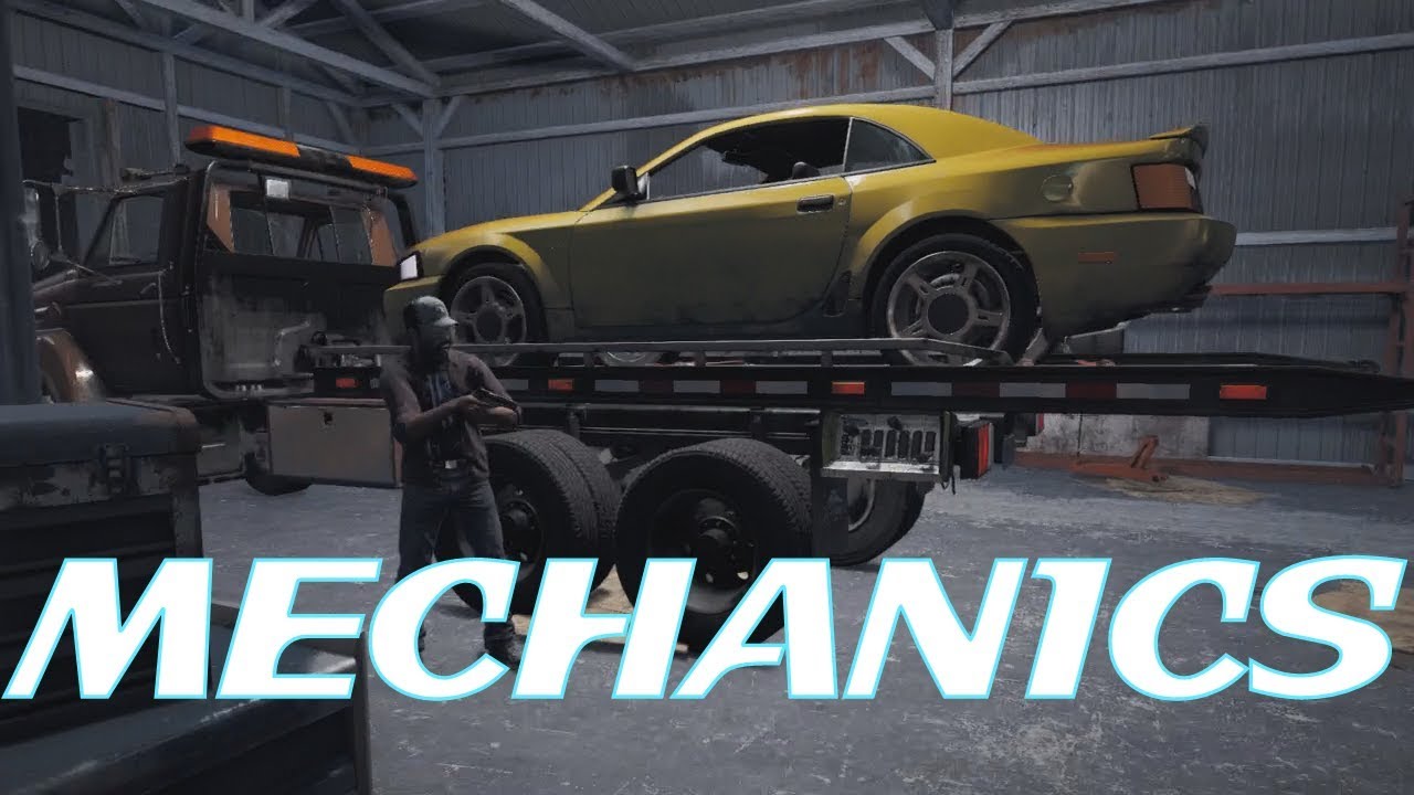Far Cry 5 CityLife ROLE PLAY: MECHANICS: Garage Work and Auto Repair!