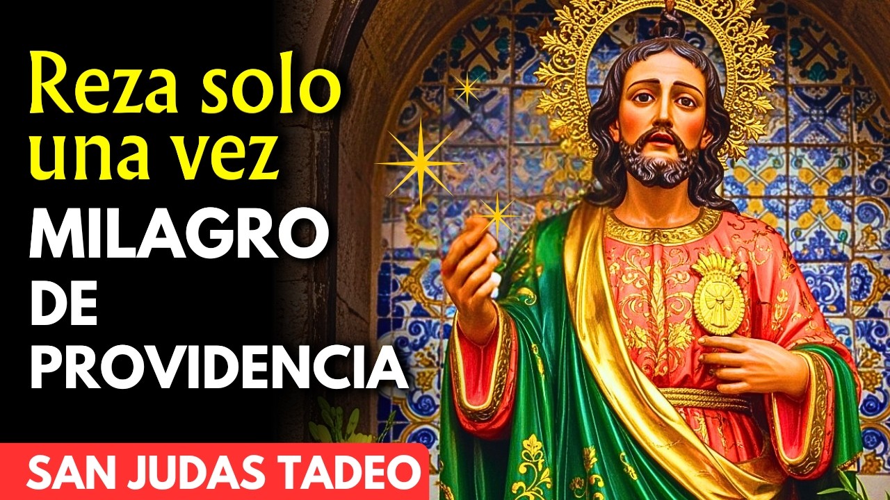 🔥ORACIÓN PODEROSA: EL DINERO LLEGA HOY MISMO DESDE DONDE MENOS ESPERAS REZA A SAN JUDAS SOLO UNA VEZ