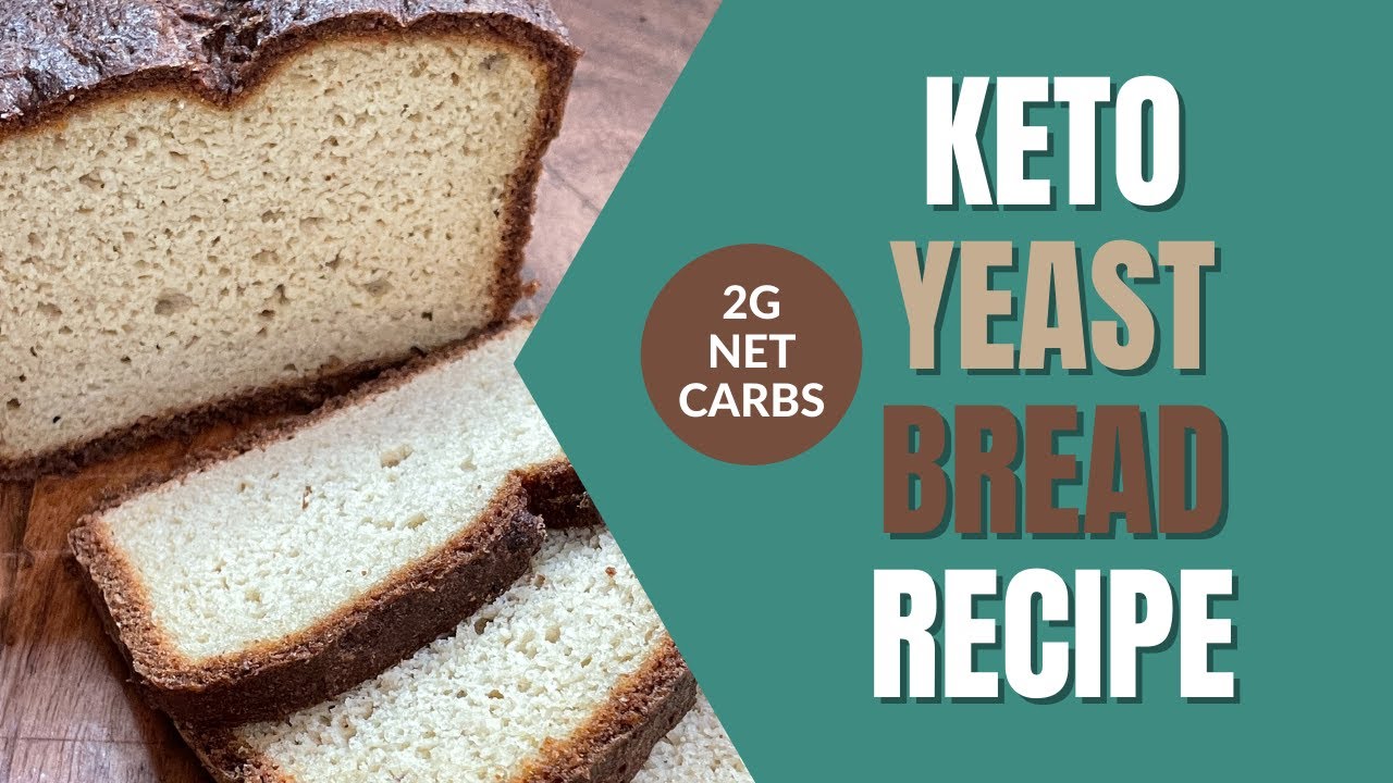 Keto Yeast Bread (Perfect for Sandwiches!) Recipe Tutorial
