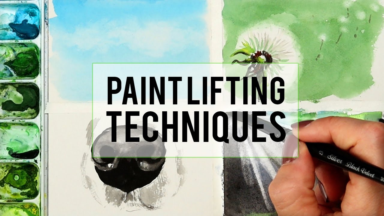 4 Ways to Lift Watercolor Paint Tips and Tricks