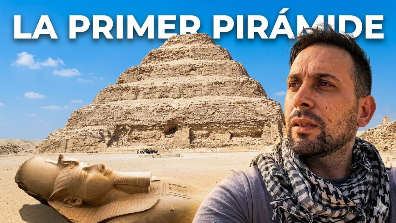 EGIPTO ,SAQQARA Y MEMPHIS TOUR 🌅 la primer piramide de todo Egipto por dentro‼️