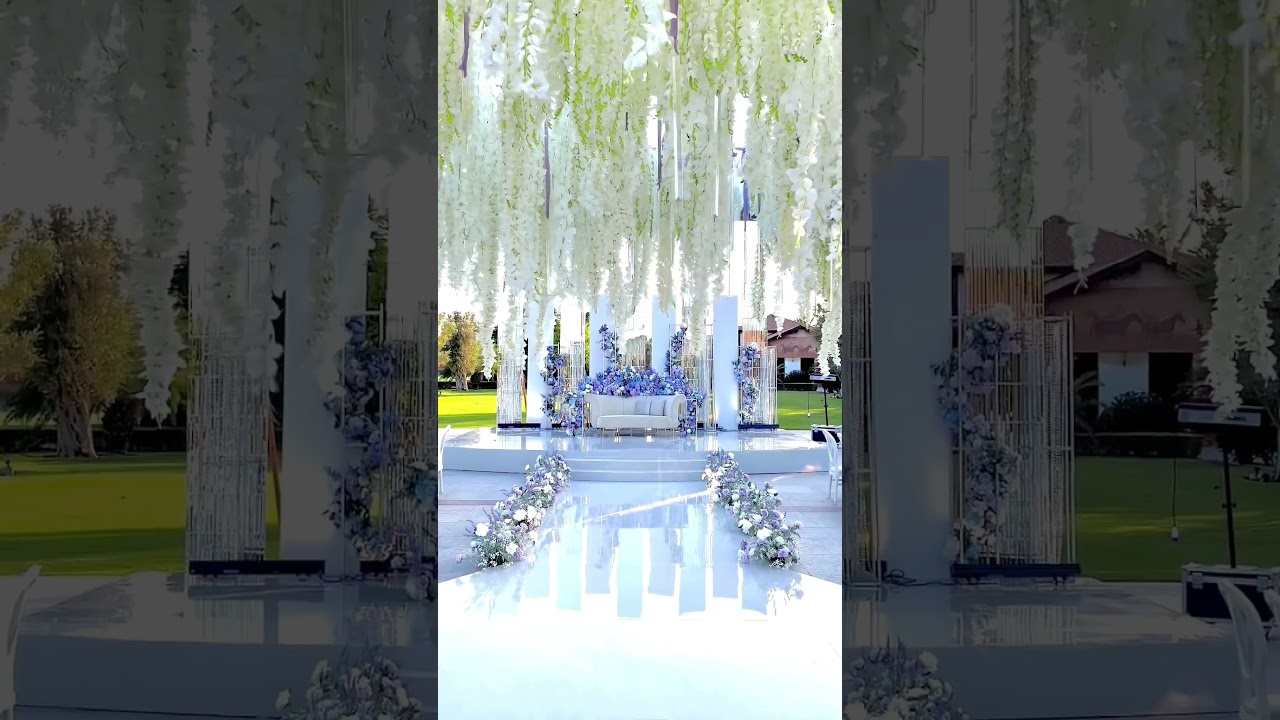 Wedding decorations outside lawn #viral #decor #video #wedding #samadhandecoration