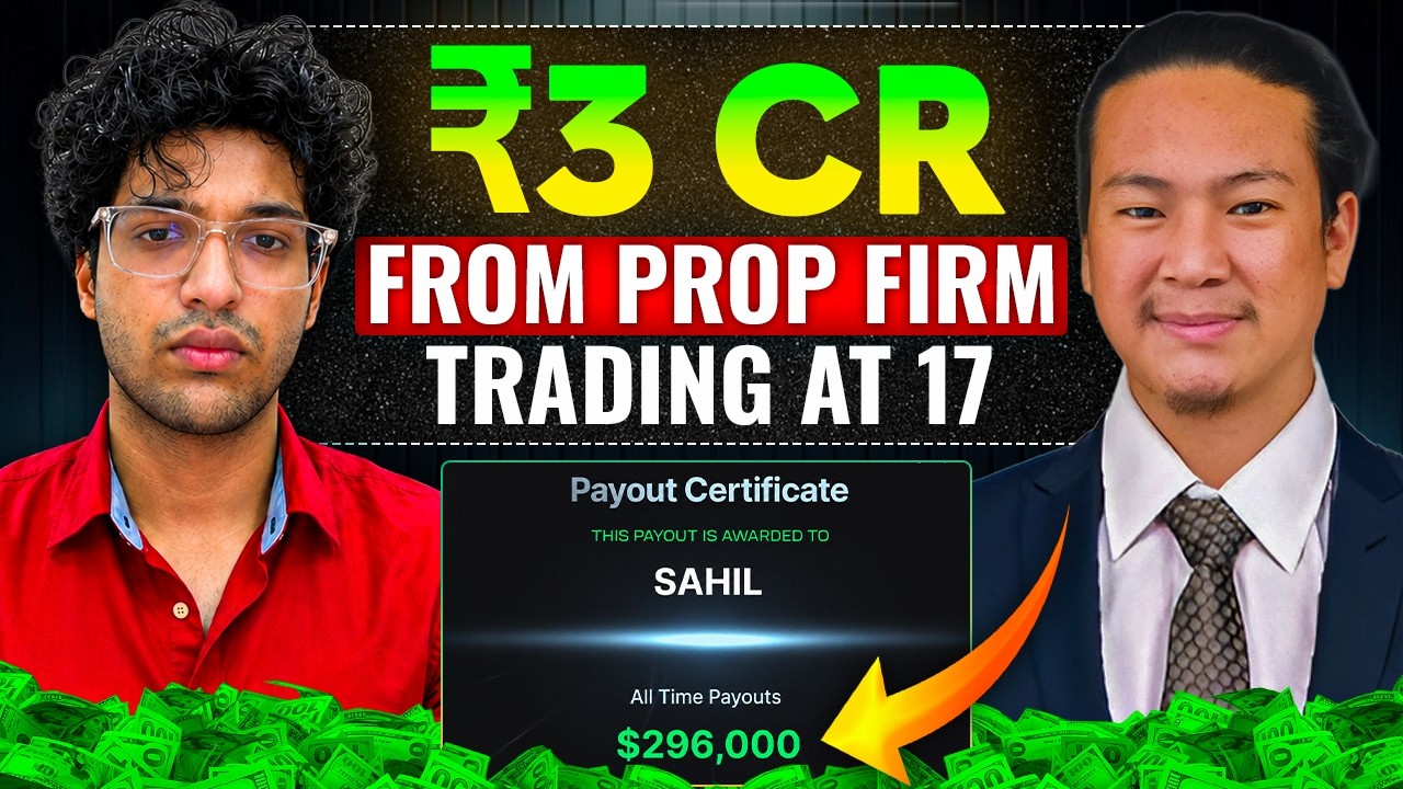 How He Made ₹3 Crore From Prop Firms?
