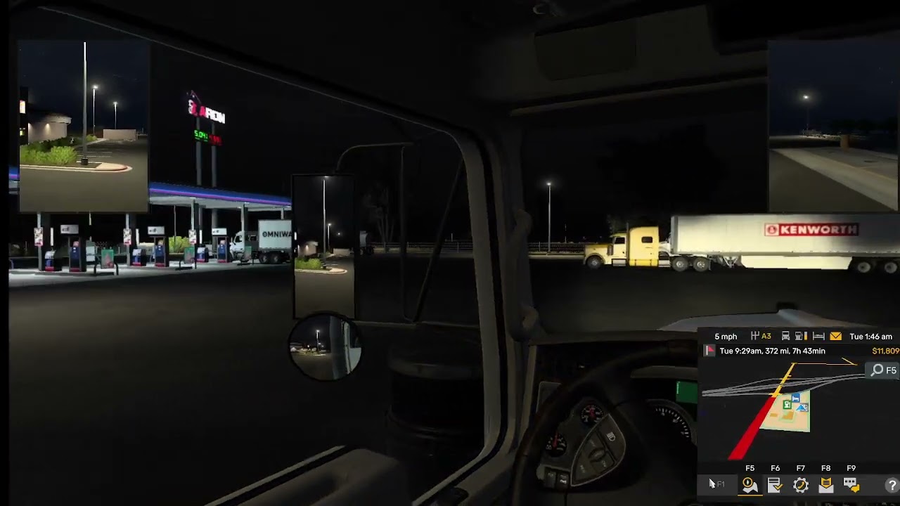 American Truck Simulator, Episode 3 | Basics of Banking | Fresno to Redding Delivery | $8K Payday