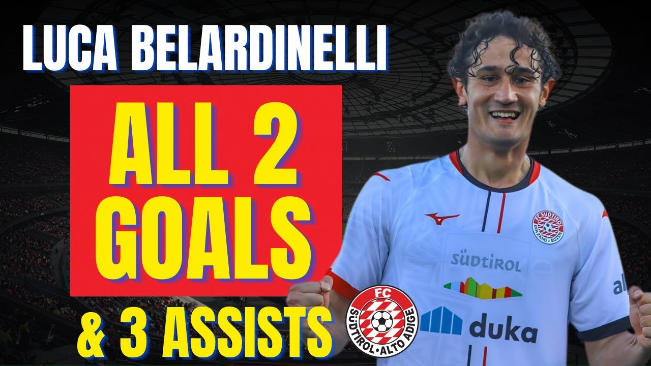 Luca Belardinelli - ALL 2 GOALS & ASSISTS FOR SUDTIROL | Skills & Highlights
