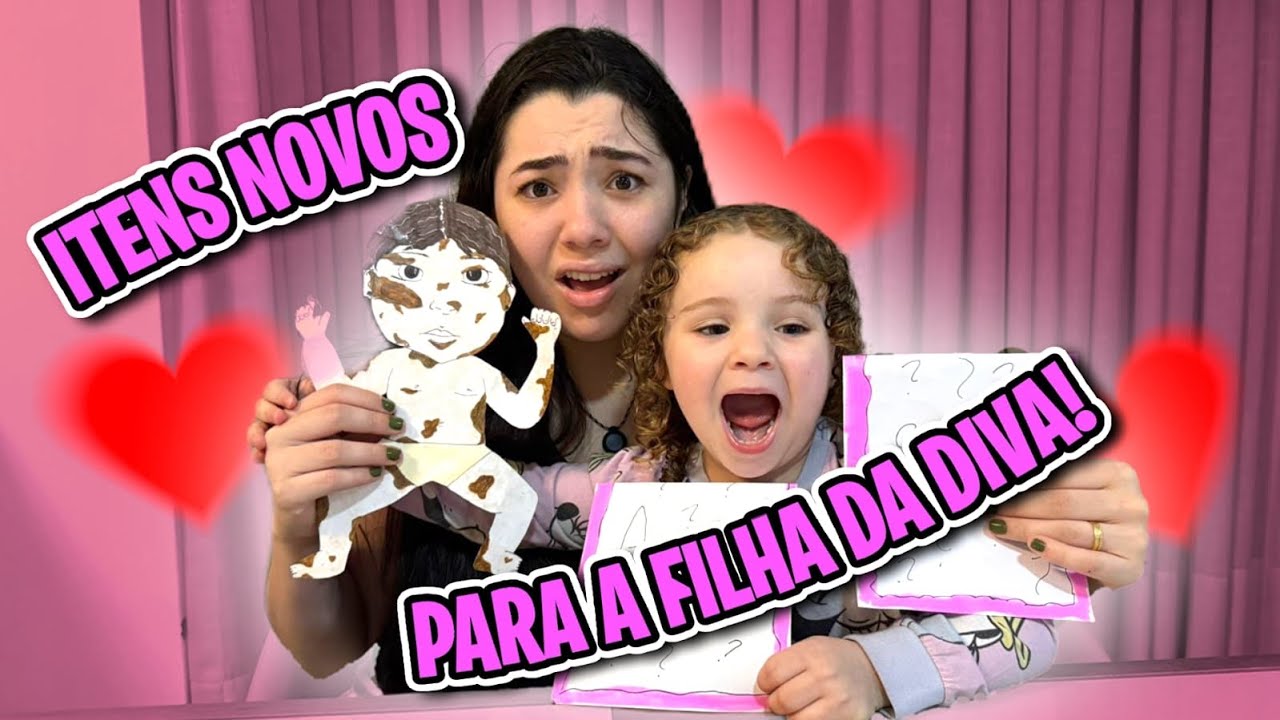 Abrindo PACOTES SURPRESA para a PAPERBABY