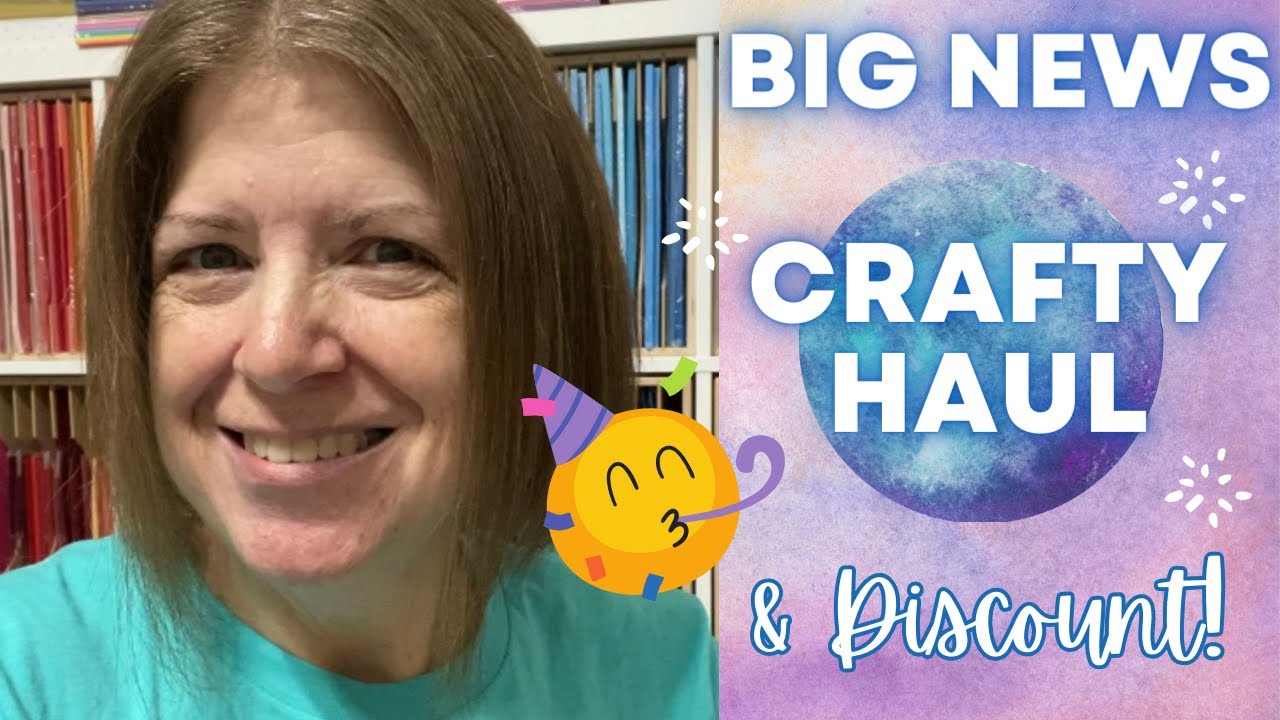 Super Exciting Announcement | Fun Crafty HAUL | UNBOXING New Items! & (DISCOUNT FOR ALL)