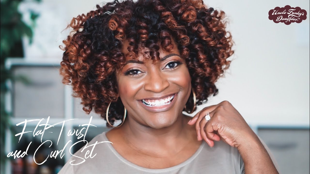 Spring Curls on Natural Hair with Uncle Funky's Daughter