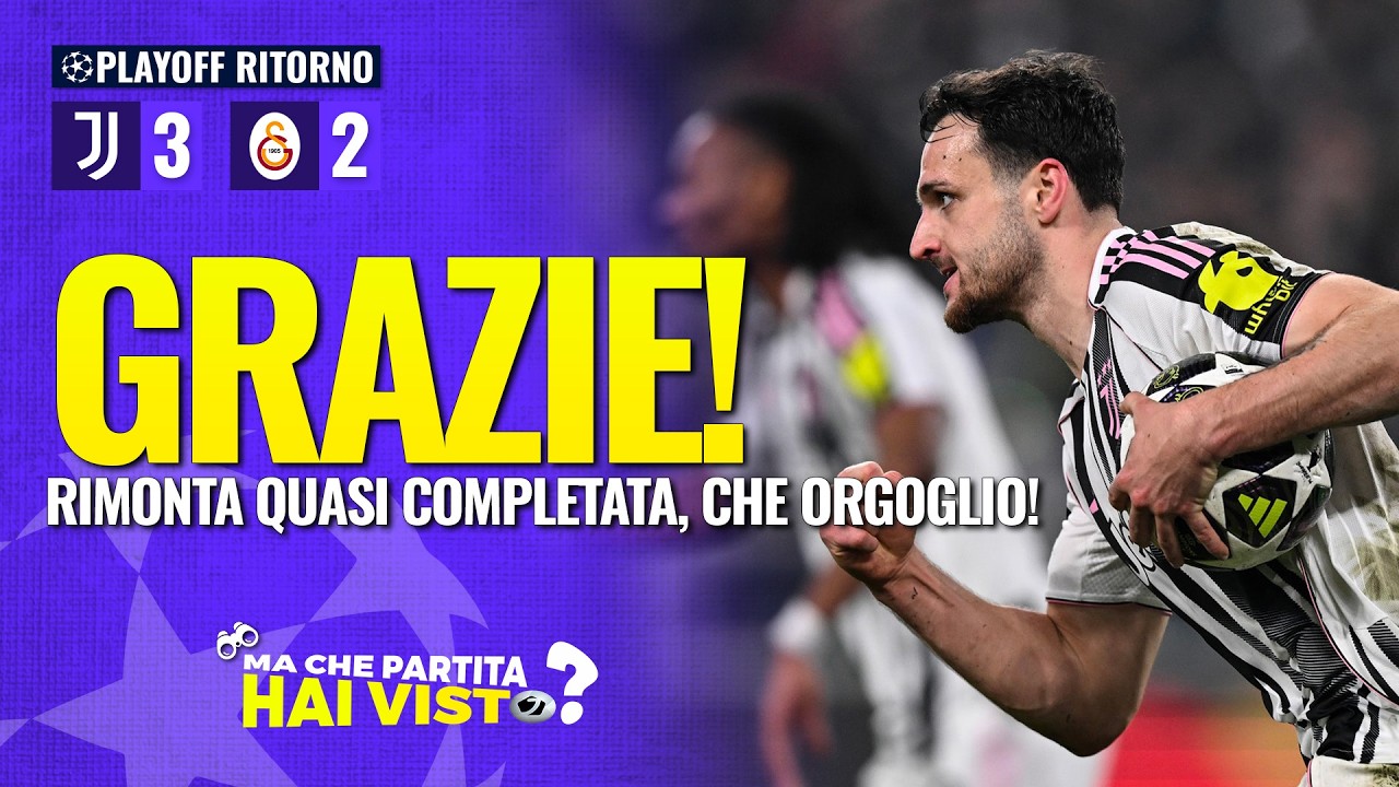 Il post partita di JUVE-GALATASARAY | 