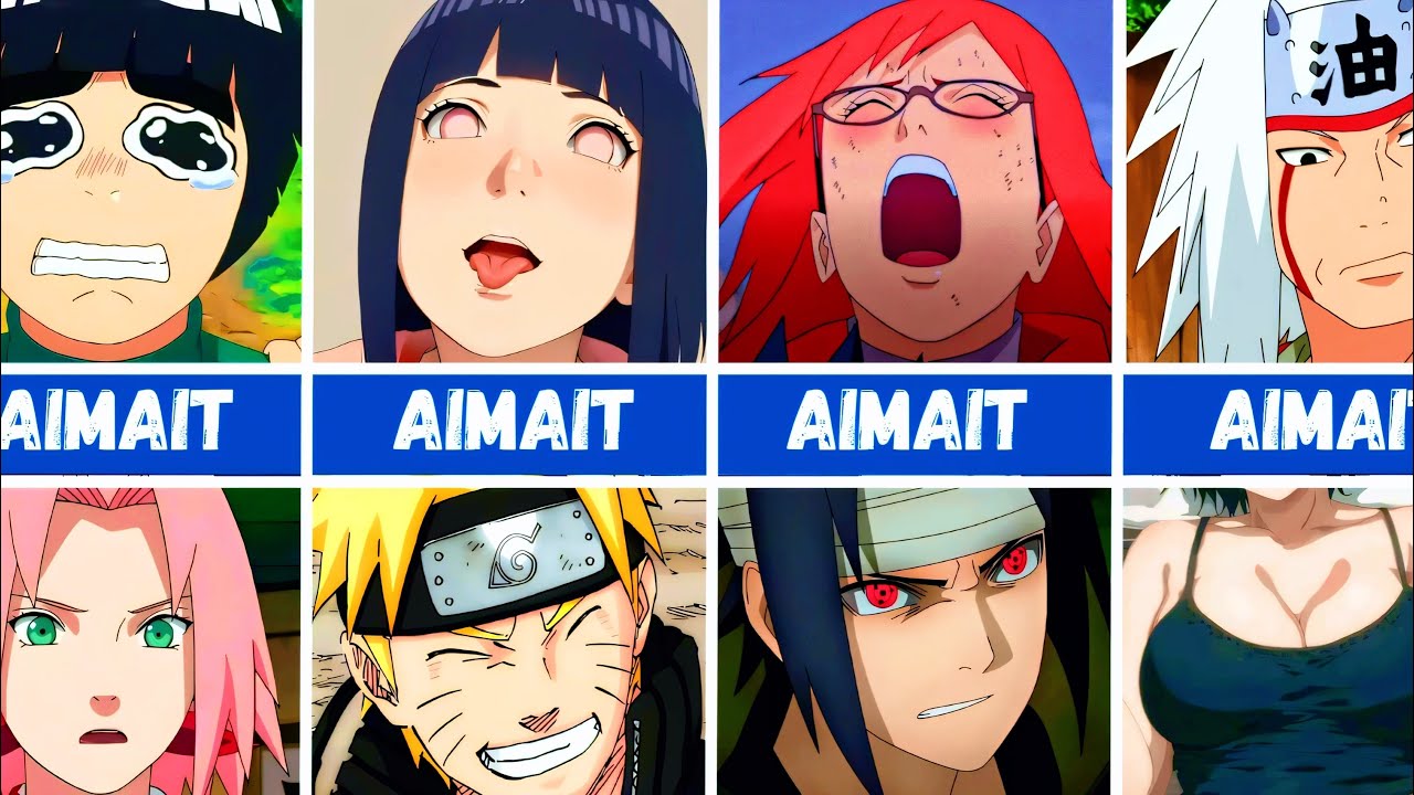 Qui Aimait Qui dans Naruto ?  | #naruto #anime