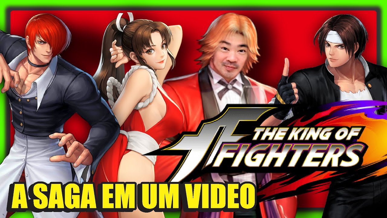 Toda a História dos The King of Fighters ( KoF ) em um Único Video