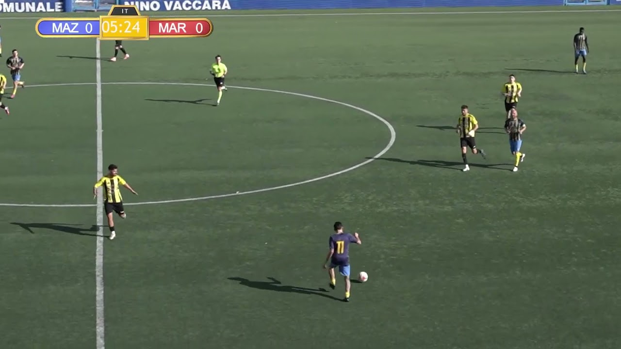 Mazara vs Margheritese primo tempo