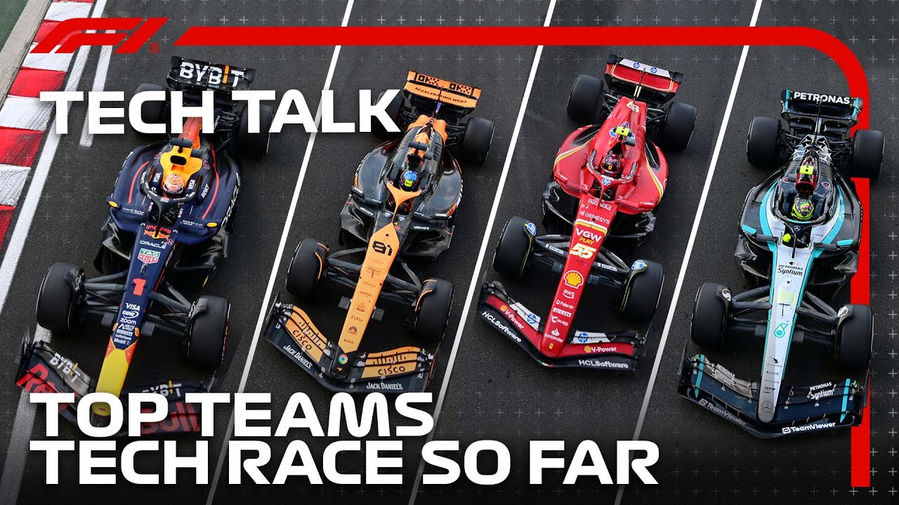 The Top Teams Tech Race So Far | F1TV Tech Talk | Crypto.com