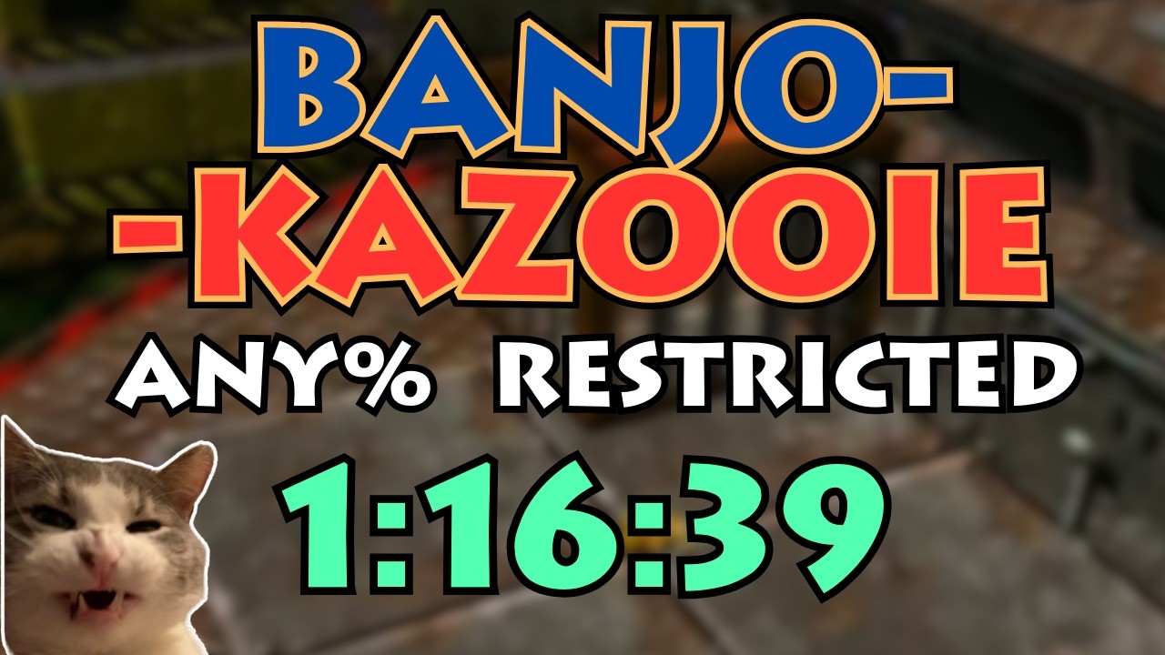 Banjo-Kazooie Speedrun | Any% Restricted in 1:16:39