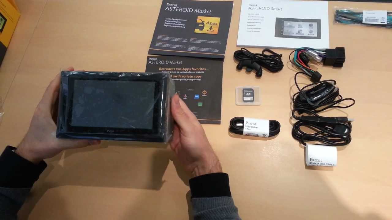 Parrot Asteroid Smart unboxing