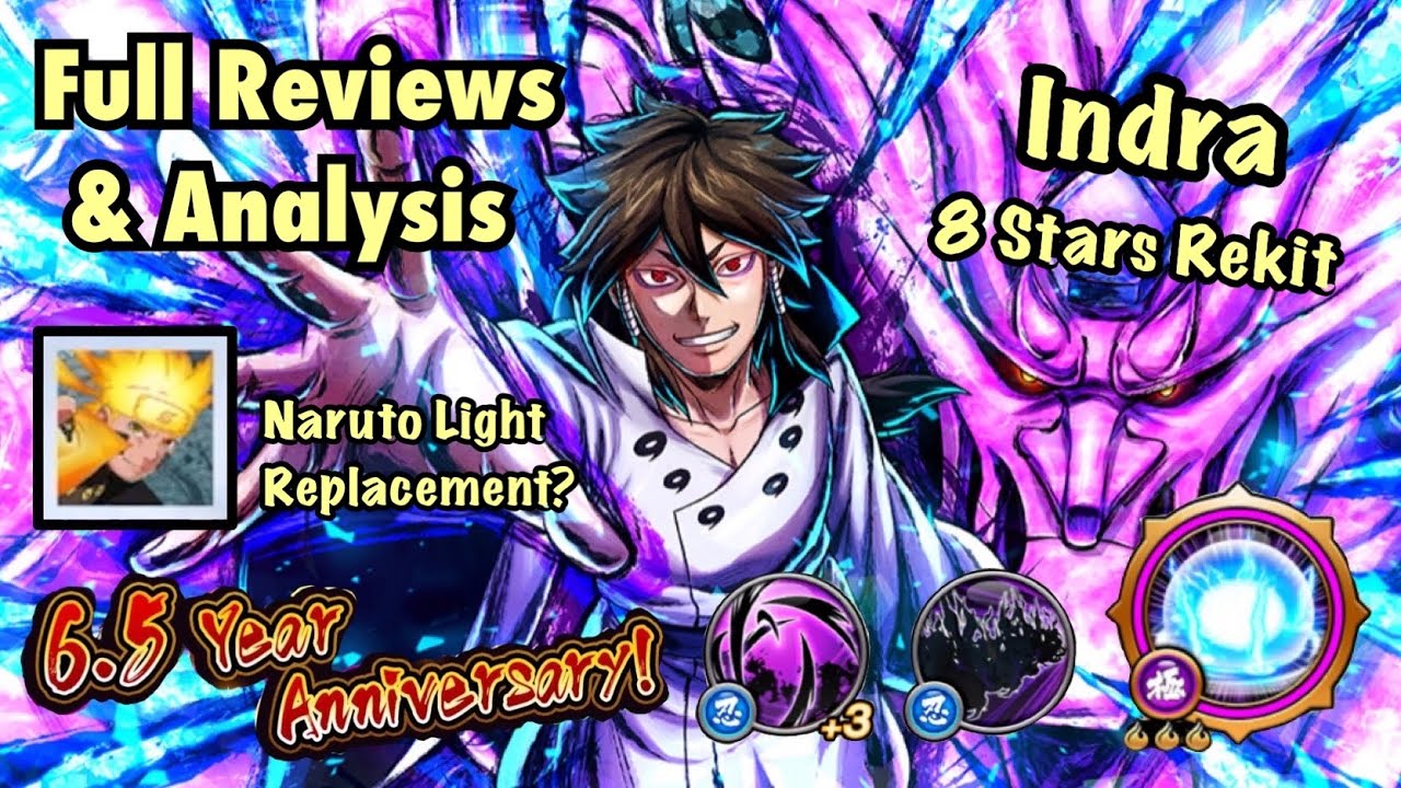 NxB NV : Indra Otsutsuki 8 Stars Rekit Full Reviews & Analysis | Worth or Skip?