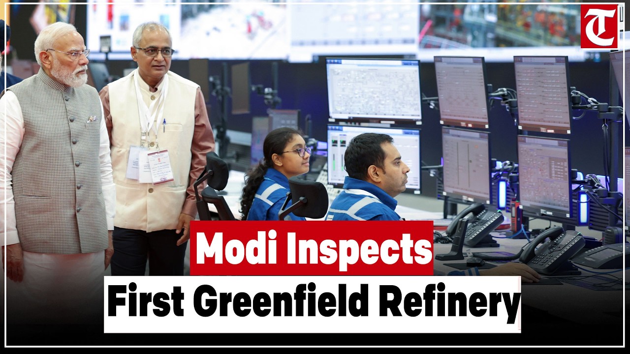 PM Modi Dedicates India's First Greenfield Refinery-Cum-Petrochemical Complex