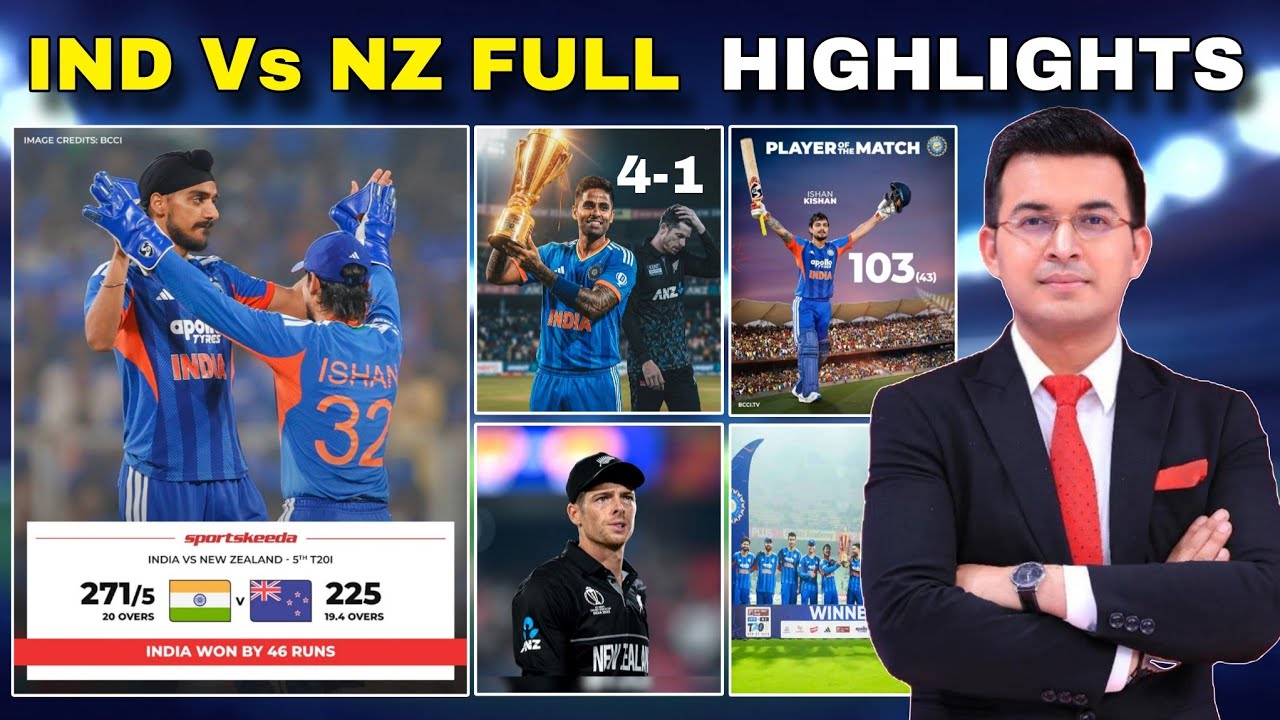 IND vs NZ 😱 | 271 रनों का महातांडव | ईशान-सूर्या-हार्दिक का तूफान 🔥 @CriPulseNews 
