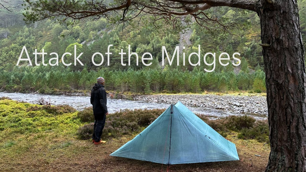 Attack of the Midges  - Wild Camping in Scotland