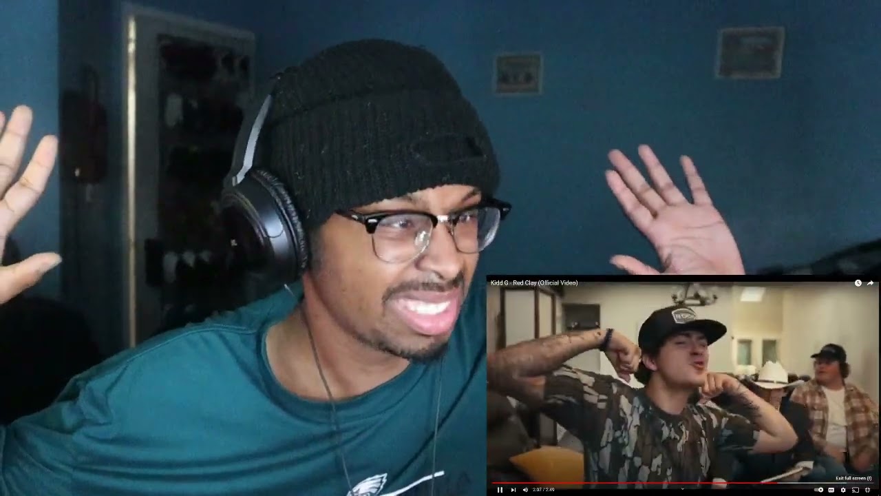 HE TALKING HIS ISH!! Kidd G - Red Clay (Official Video) | REACTION