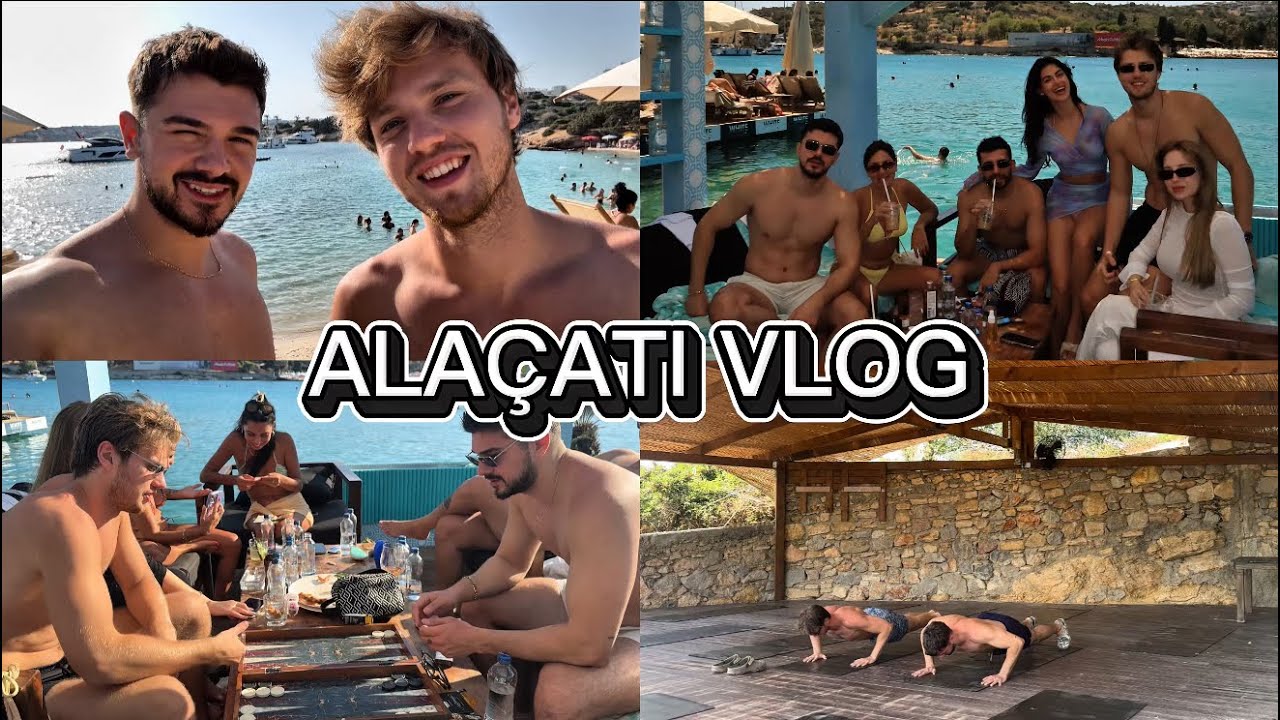 BroTalks TATİLDE!! ALAÇATI VLOG