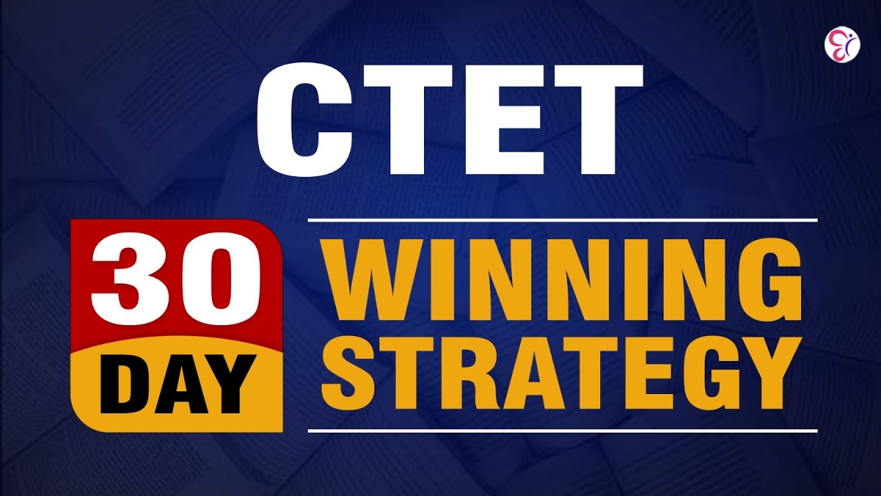 C TET 30 DAY WINNING STRATEGY | C TET EXAM 2026