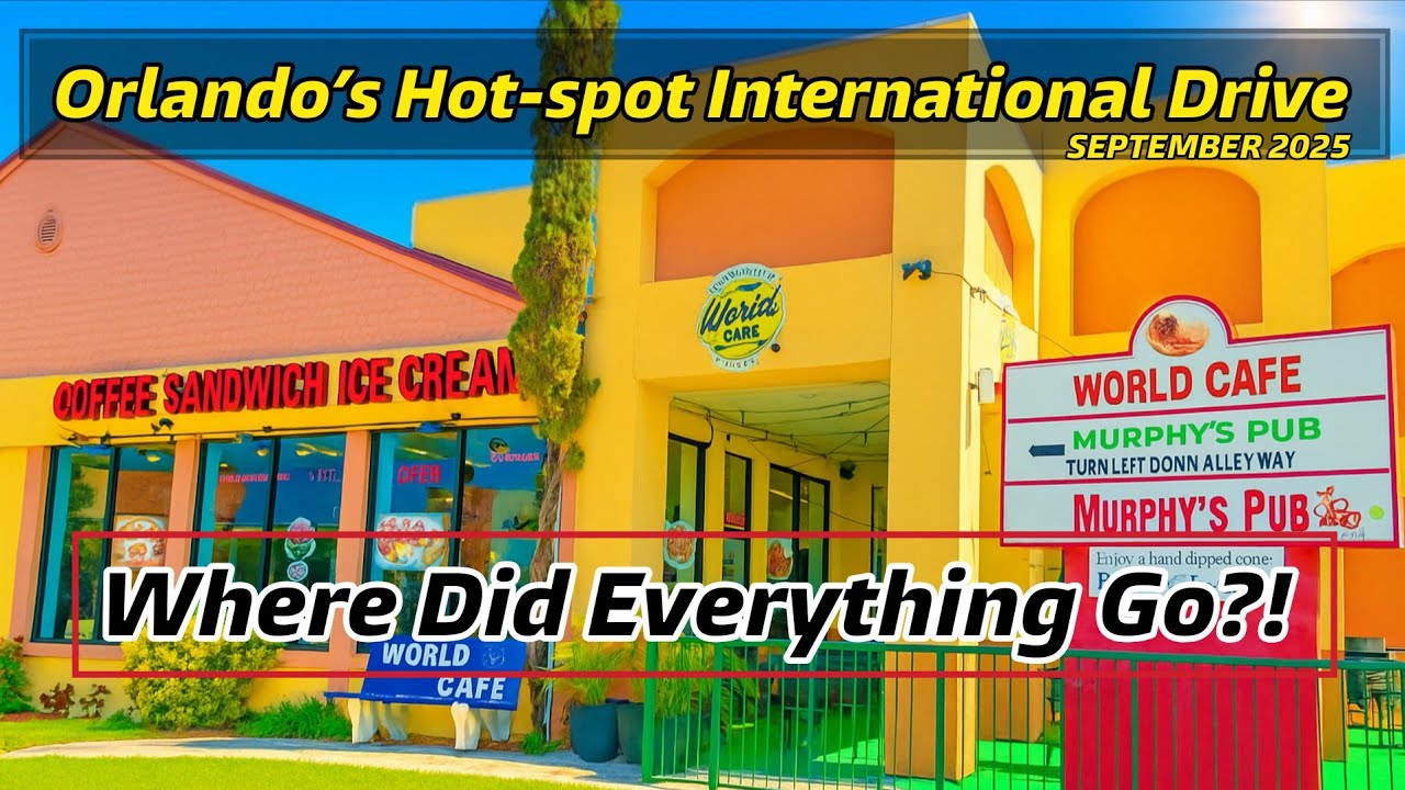 Международная прогулка по парку автомобилей 2025 #orlando