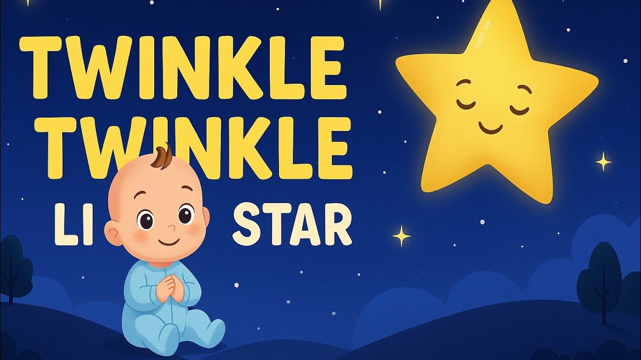 Twinkle Twinkle Little Star 🌟 | Best 3D Nursery Rhyme for Kids & Toddlers