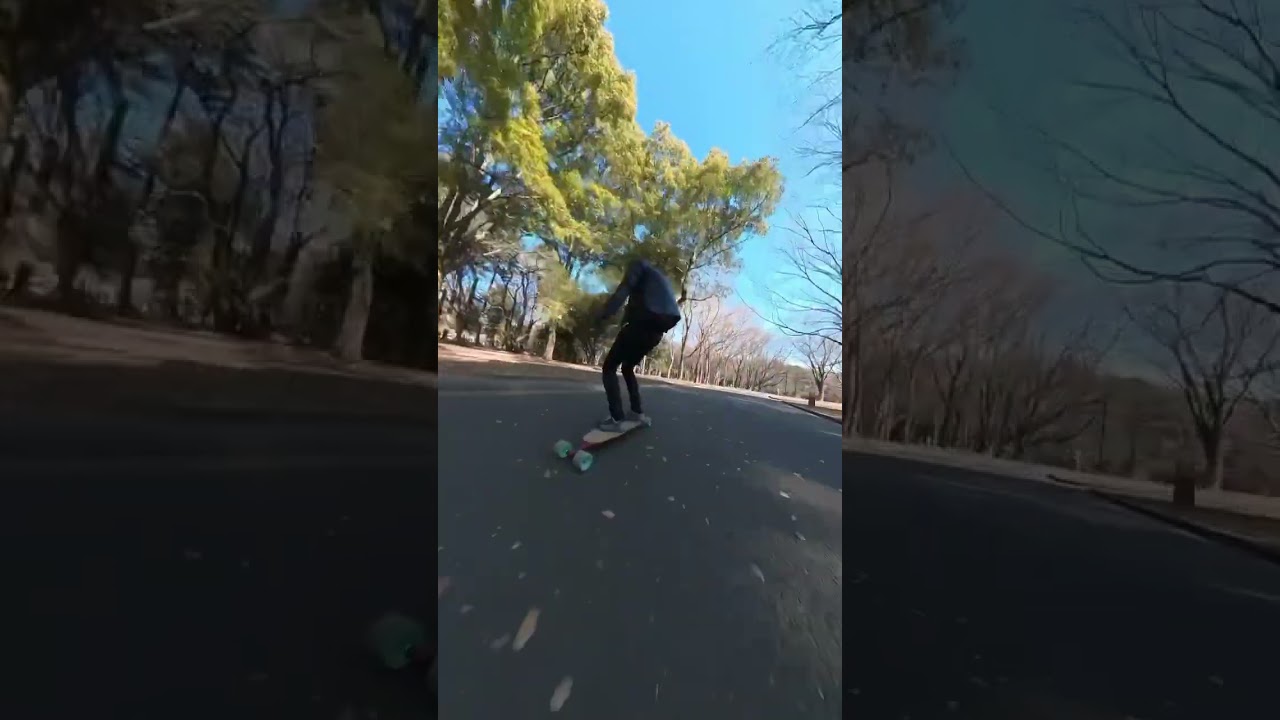 Long Distance Pumping, Pushing, Skating and Cruising at Yoyogi Park, Harajuku | LDP Longboard Japan