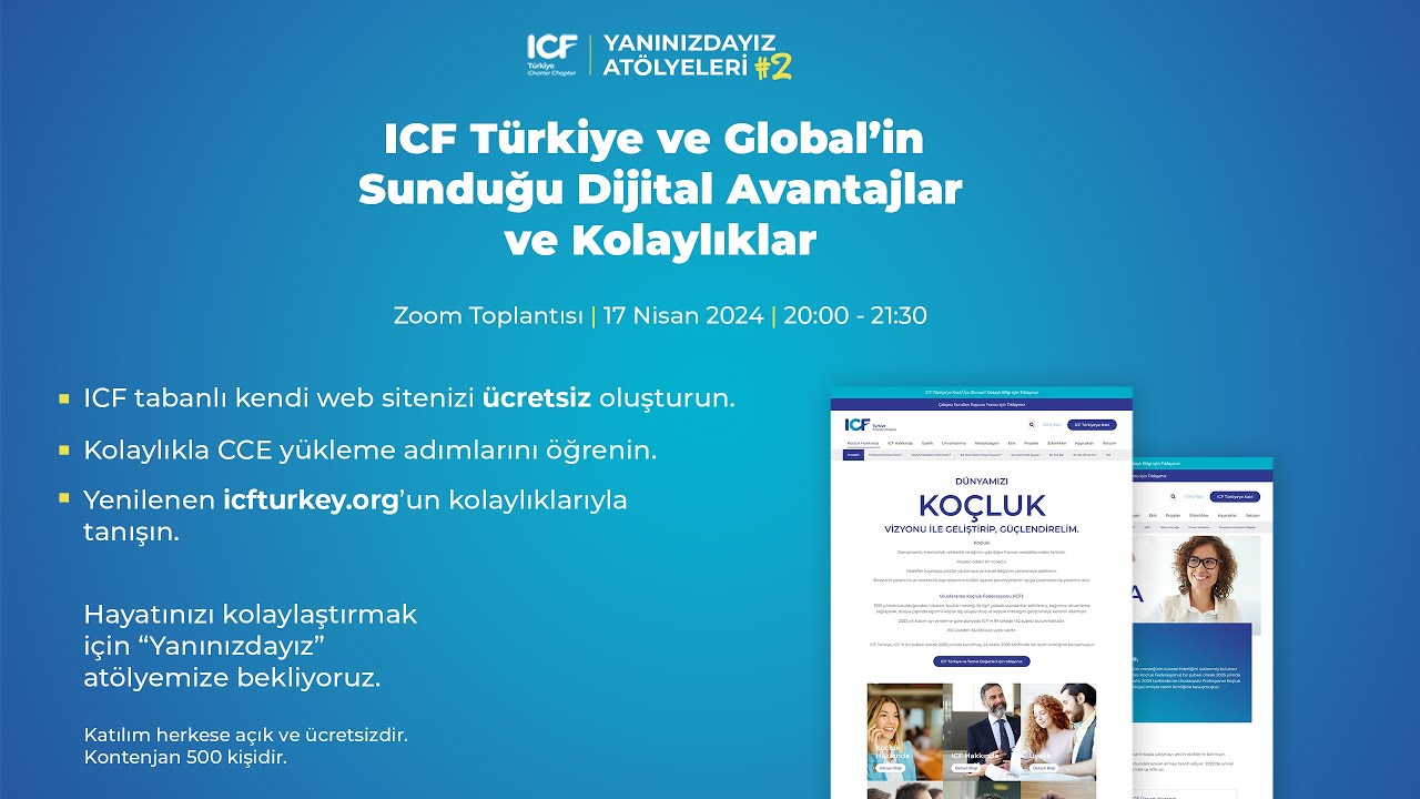 Yanınızdayız Atölyeleri #2 İşinizi Nasıl Kolaylaştırız?