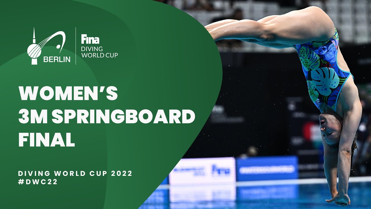LIVE: Women's 3m Springboard Final | Diving World Cup 2022 Berlin
