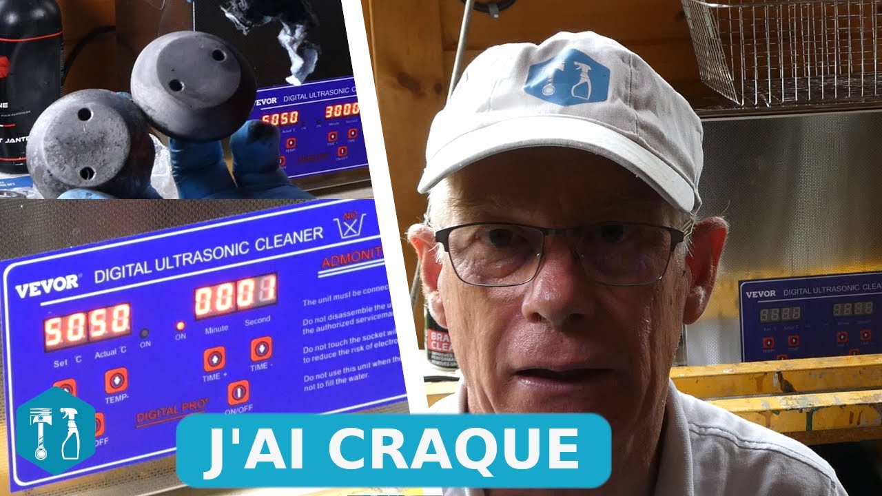 Test Cuve Ultrason VEVOR