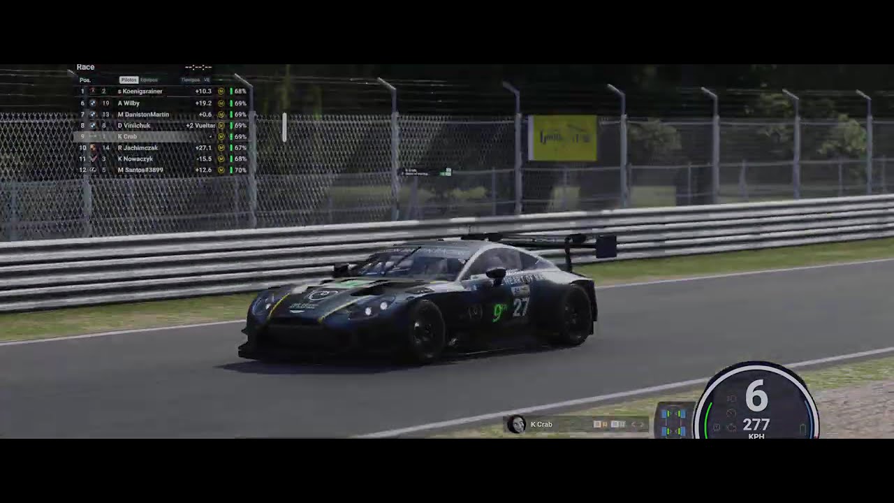 Lmu Gt3 Monza curva grande - de boxes a 4º