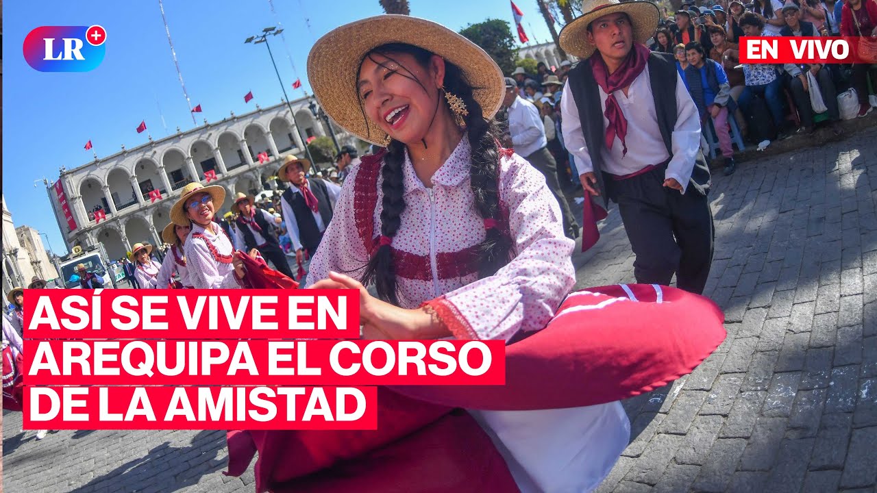 🔴 CORSO DE LA AMISTAD 2025: Arequipa celebra con danzas su 485 aniversario | 