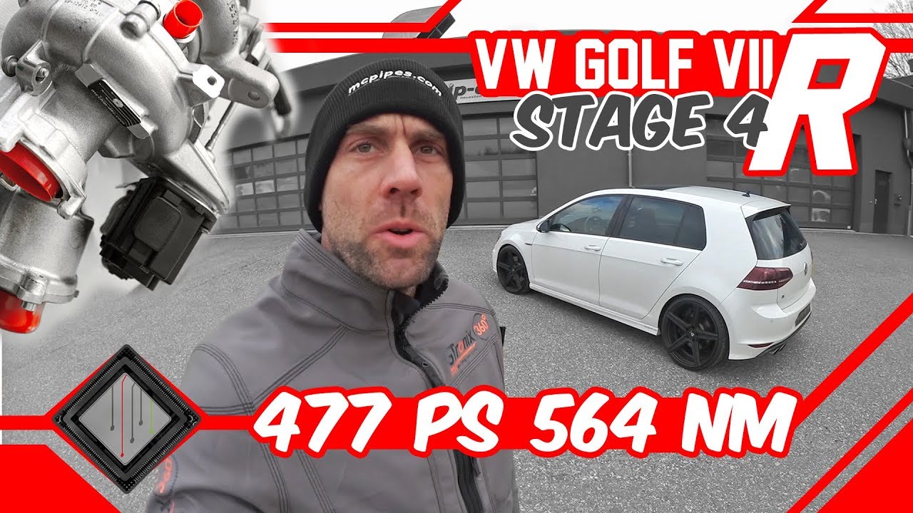 VW Golf 7 R Stage 4 | 477 PS / 564 Nm | mcchip-dkr