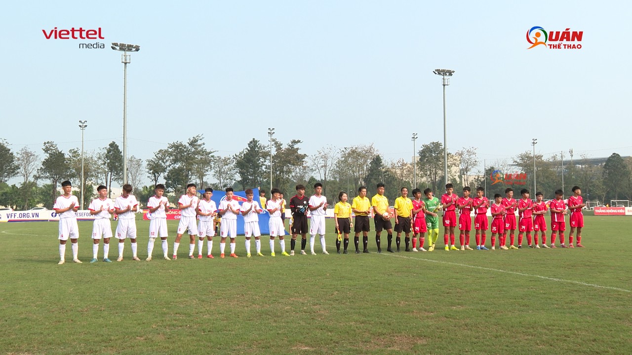 Highlights U15 Thể C&ocirc;ng-Viettel I 10-1 U15 Vạn Xu&acirc;n | Khởi đầu rực rỡ của thầy tr&ograve; HLV Đặng Tuấn Anh