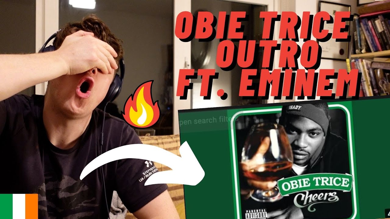 IRISH REACTION OBIE TRICE - OUTRO FT. EMINEM, SWIFTY MCVAY, KUNIVA, PROOF & BIZZARE | D12 ARE NUTS!