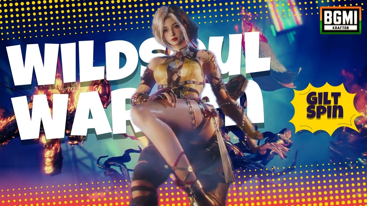 🚨New🚨 Wildsoul Warden Set Gilt spin | #bgmi #pubgmobile