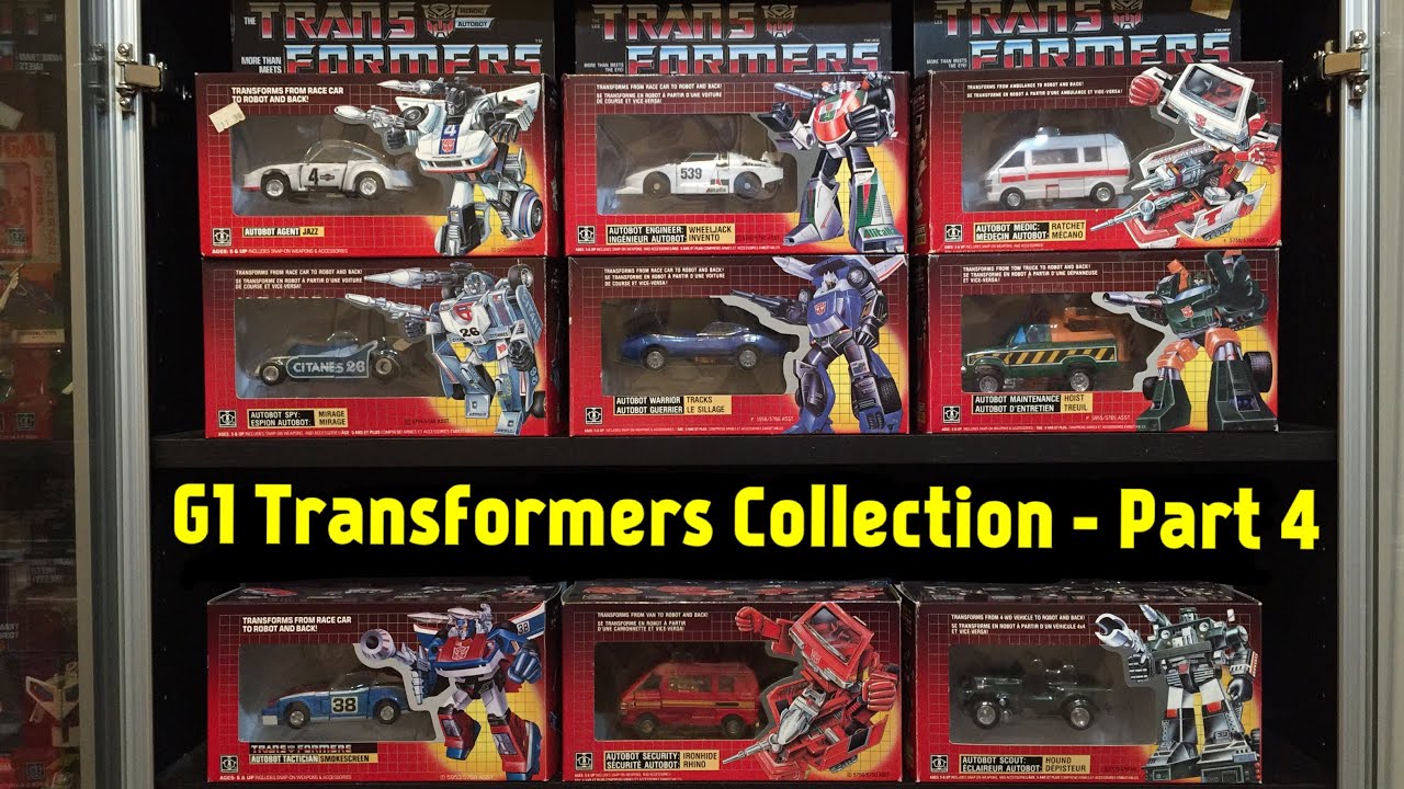 Vintage 1980’s G1 Transformers Collection - Part 4 of 5 (with collector commentary)