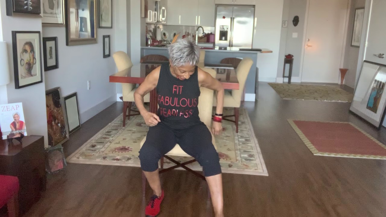 Chair Zumba for Seniors - Get Fit w/Daisy Saunders (30 mins)