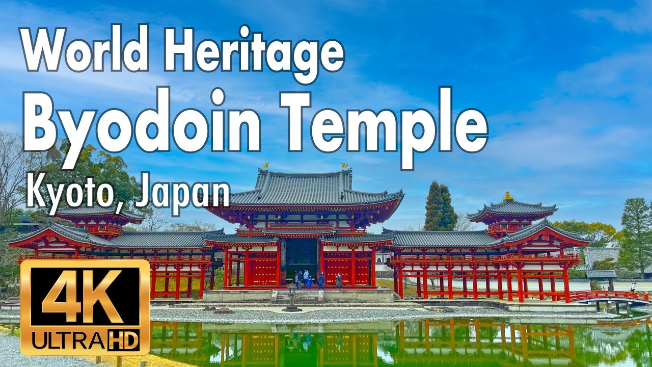[4K] Walking Tour of Byodoin Temple in Kyoto, Japan